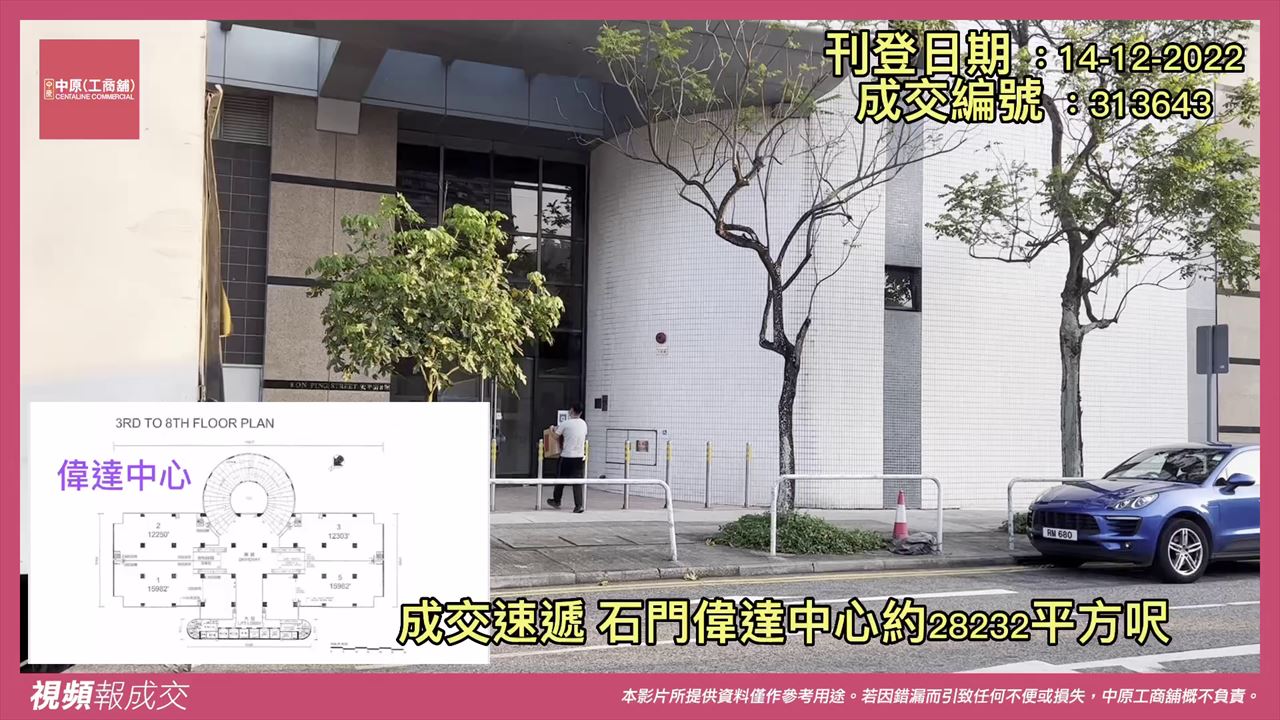 石門 偉達中心|中原工商舖